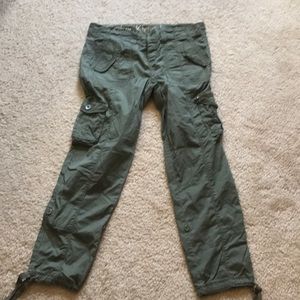 Calvin Klein Green Cargo Pants